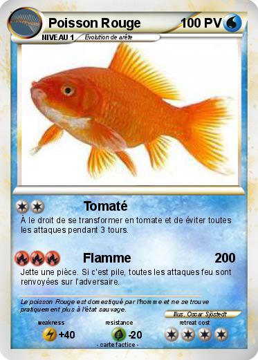 Pokemon Poisson Rouge