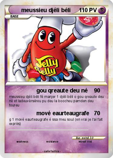 Pokemon meussieu djéli béli