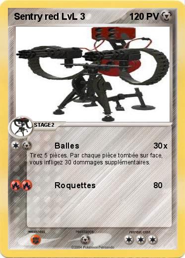 Pokemon Sentry red LvL 3