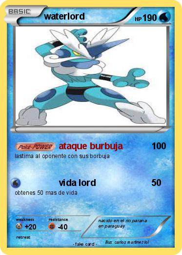 Pokemon waterlord
