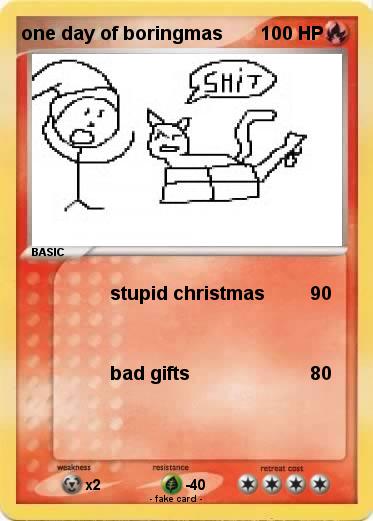 Pokemon one day of boringmas