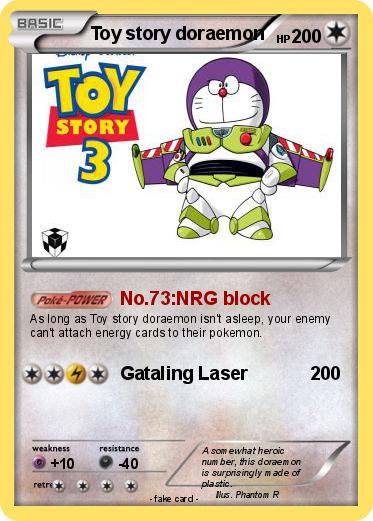 Pokemon Toy story doraemon