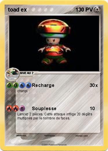 Pokemon toad ex