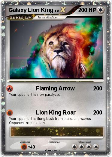 Pokemon Galaxy Lion King