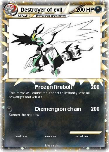 Pokemon Destroyer of evil