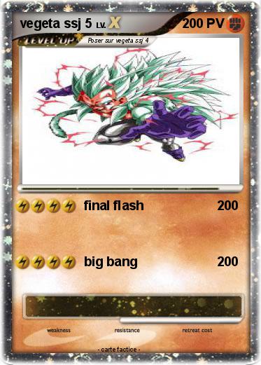 Pokemon vegeta ssj 5