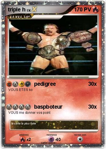 Pokemon triple h