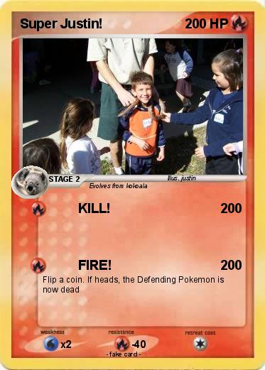 Pokemon Super Justin!