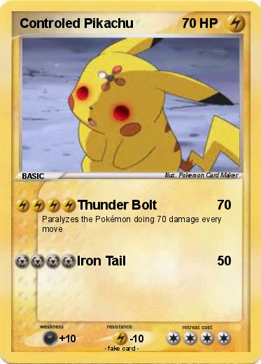 Pokemon Controled Pikachu