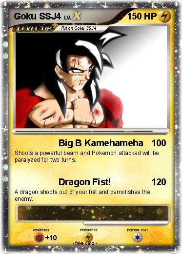 Pokemon Goku SSJ4