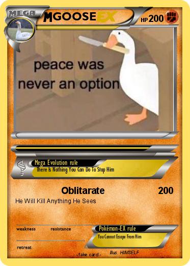 Pokemon GOOSE