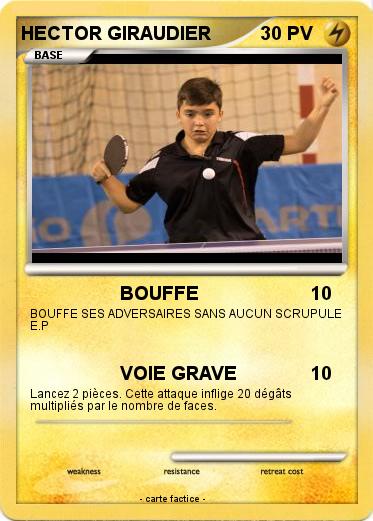 Pokemon HECTOR GIRAUDIER