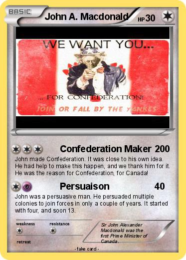 Pokemon John A. Macdonald