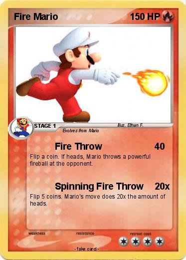 Pokemon Fire Mario