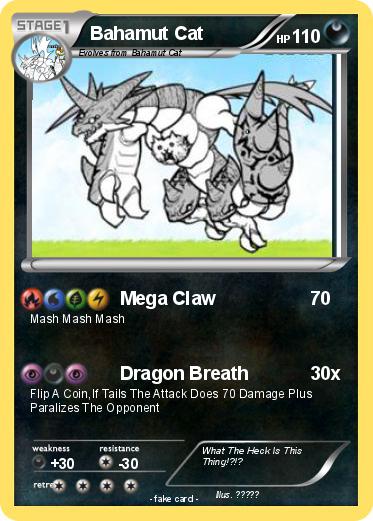 Pokemon Bahamut Cat