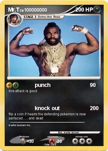 Pokemon Mr.T