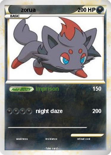 Pokemon zorua