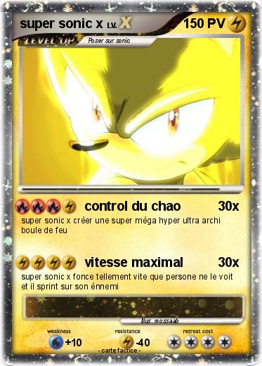 Pokemon super sonic x