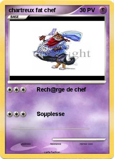 Pokemon chartreux fat chef