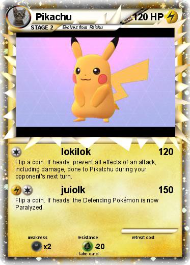 Pokemon Pikachu