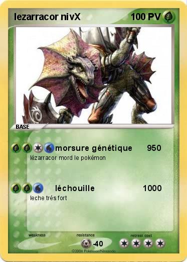 Pokemon lezarracor nivX