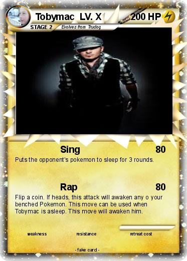 Pokemon Tobymac  LV. X