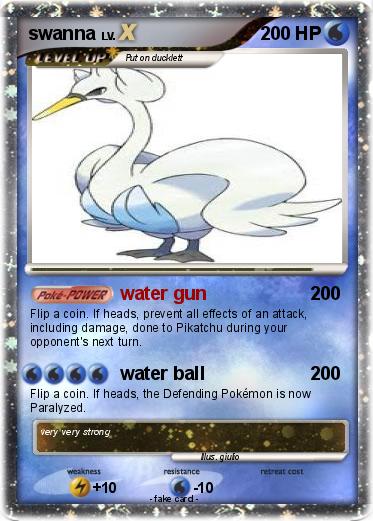 Pokemon swanna
