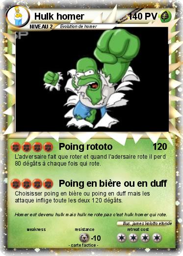 Pokemon Hulk homer