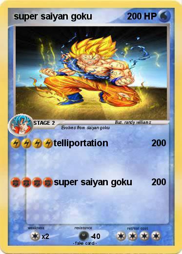 Pokemon super saiyan goku