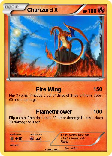 Pokemon Charizard X