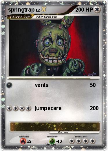 Pokemon springtrap