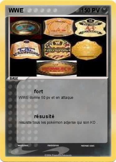 Pokemon WWE