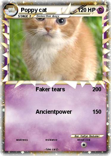 Pokemon Poppy cat