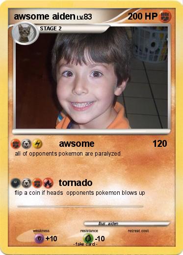Pokemon awsome aiden