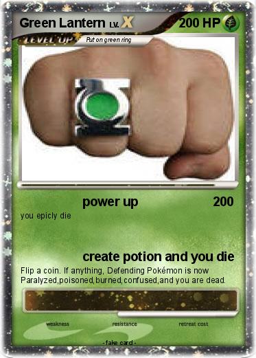 Pokemon Green Lantern