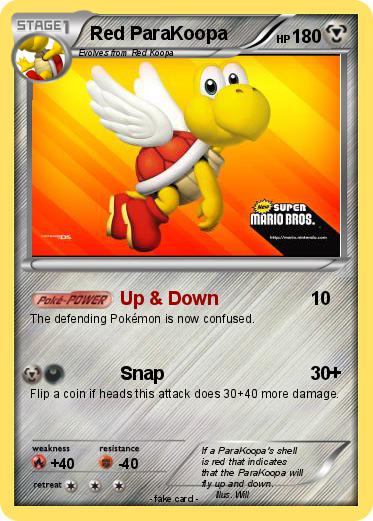Pokemon Red ParaKoopa