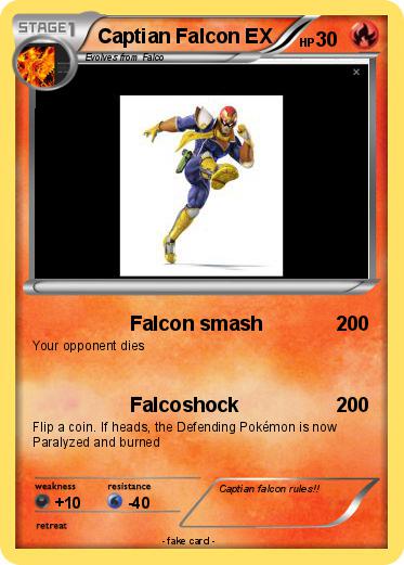 Pokemon Captian Falcon EX