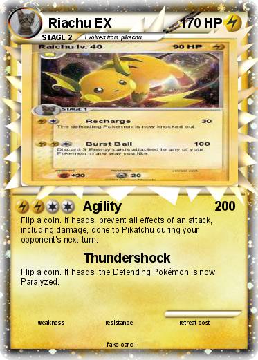Pokemon Riachu EX
