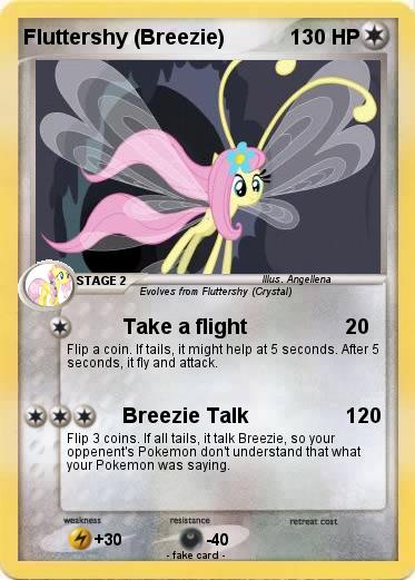 Pokemon Fluttershy (Breezie)