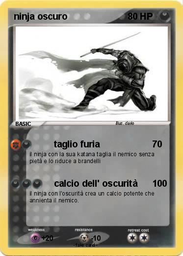 Pokemon ninja oscuro
