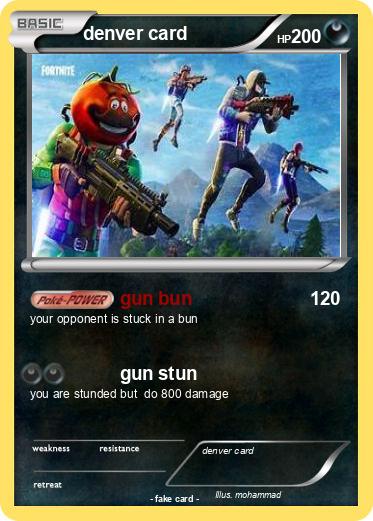 Pokemon denver card