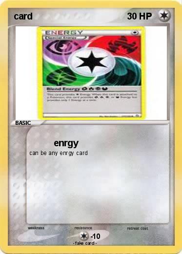 Pokemon card
