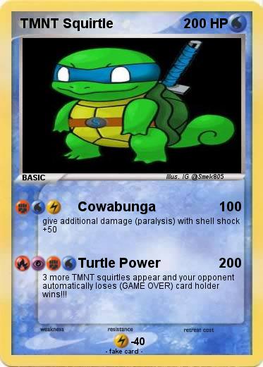 Pokemon TMNT Squirtle