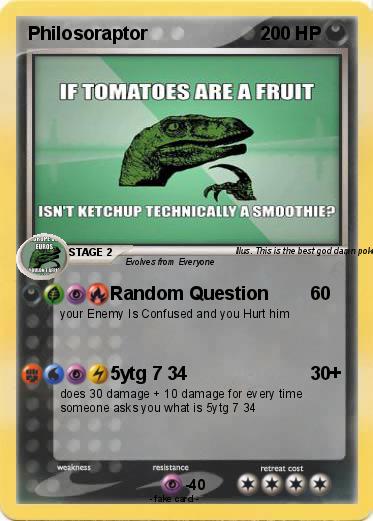 Pokemon Philosoraptor