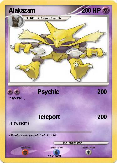 Pokemon Alakazam