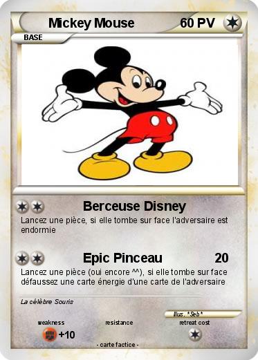 Pokemon Mickey Mouse