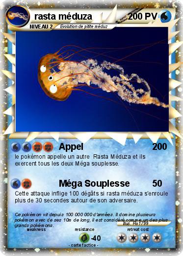 Pokemon rasta méduza