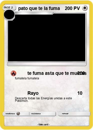 Pokemon pato que te la fuma