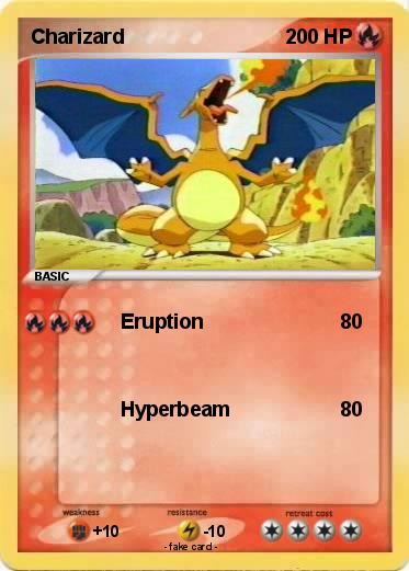 Pokemon Charizard