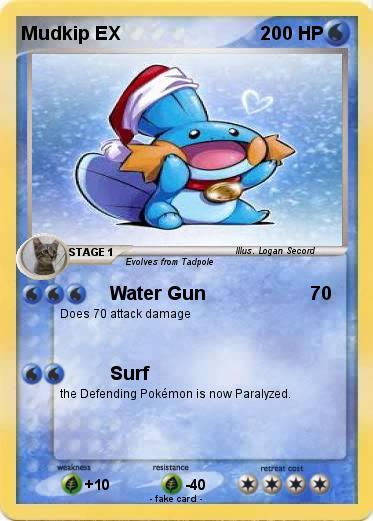 Pokemon Mudkip EX
